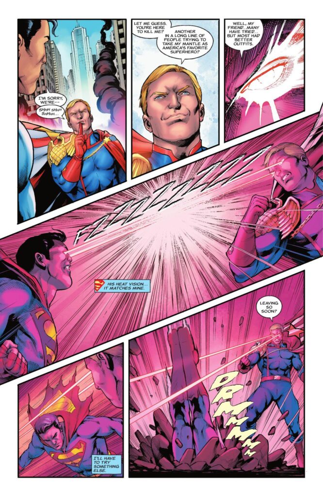 Superman vs Homelander