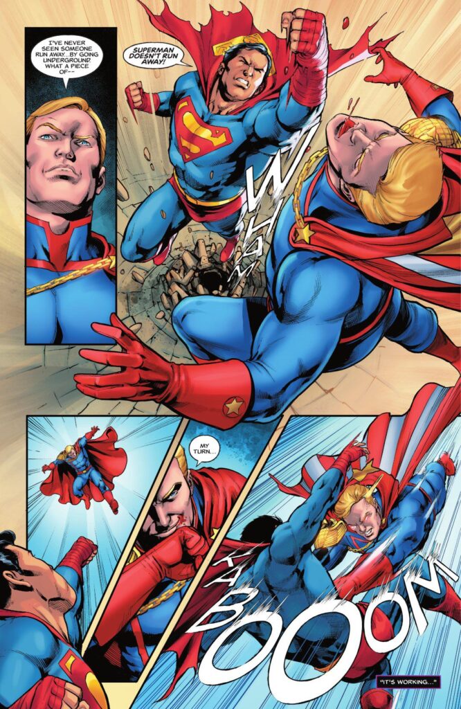 Superman vs Homelander