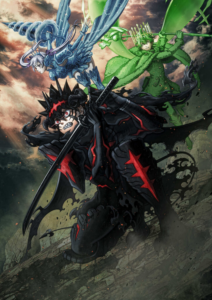 Asta e personagens de Black Clover no visual oficial da 2ª temporada